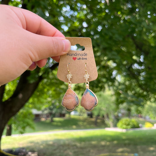 "Garden Path" Song Brocade Earrings