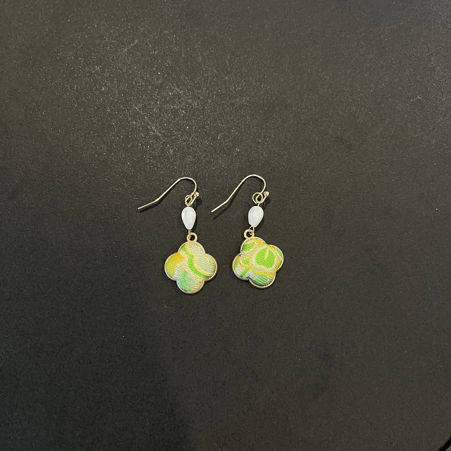 The "Spring Clover" Artisan Earrings