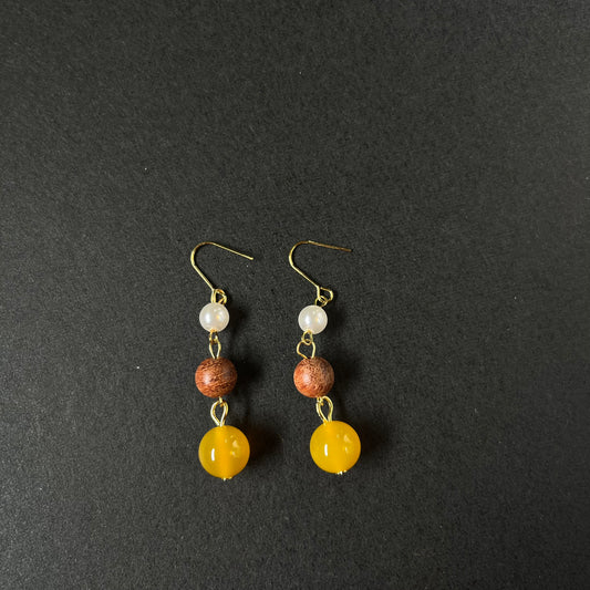 Goldenrod Dangle Earrings