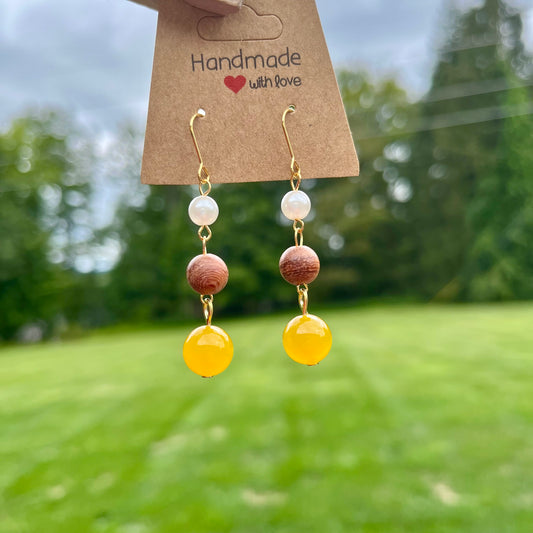 Goldenrod Dangle Earrings