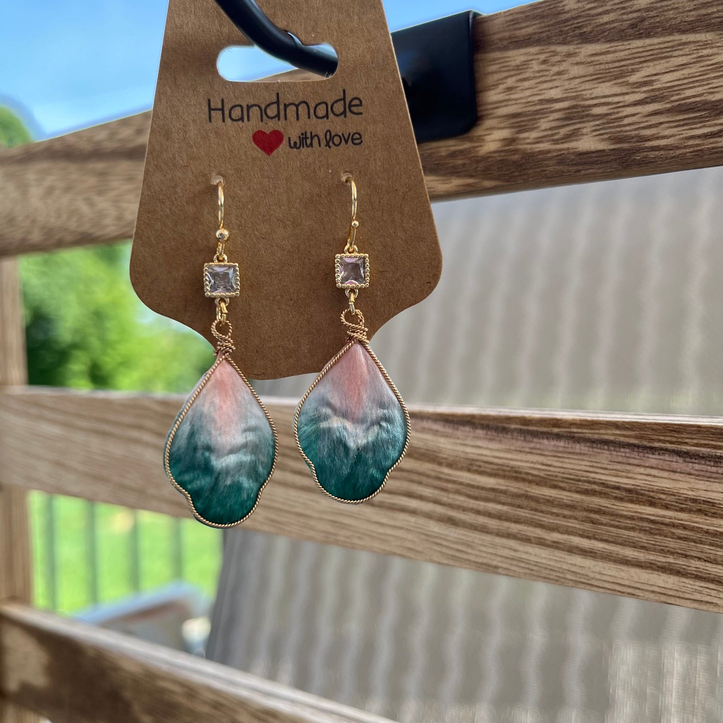 "Mystic Meadow" Filigree Earrings